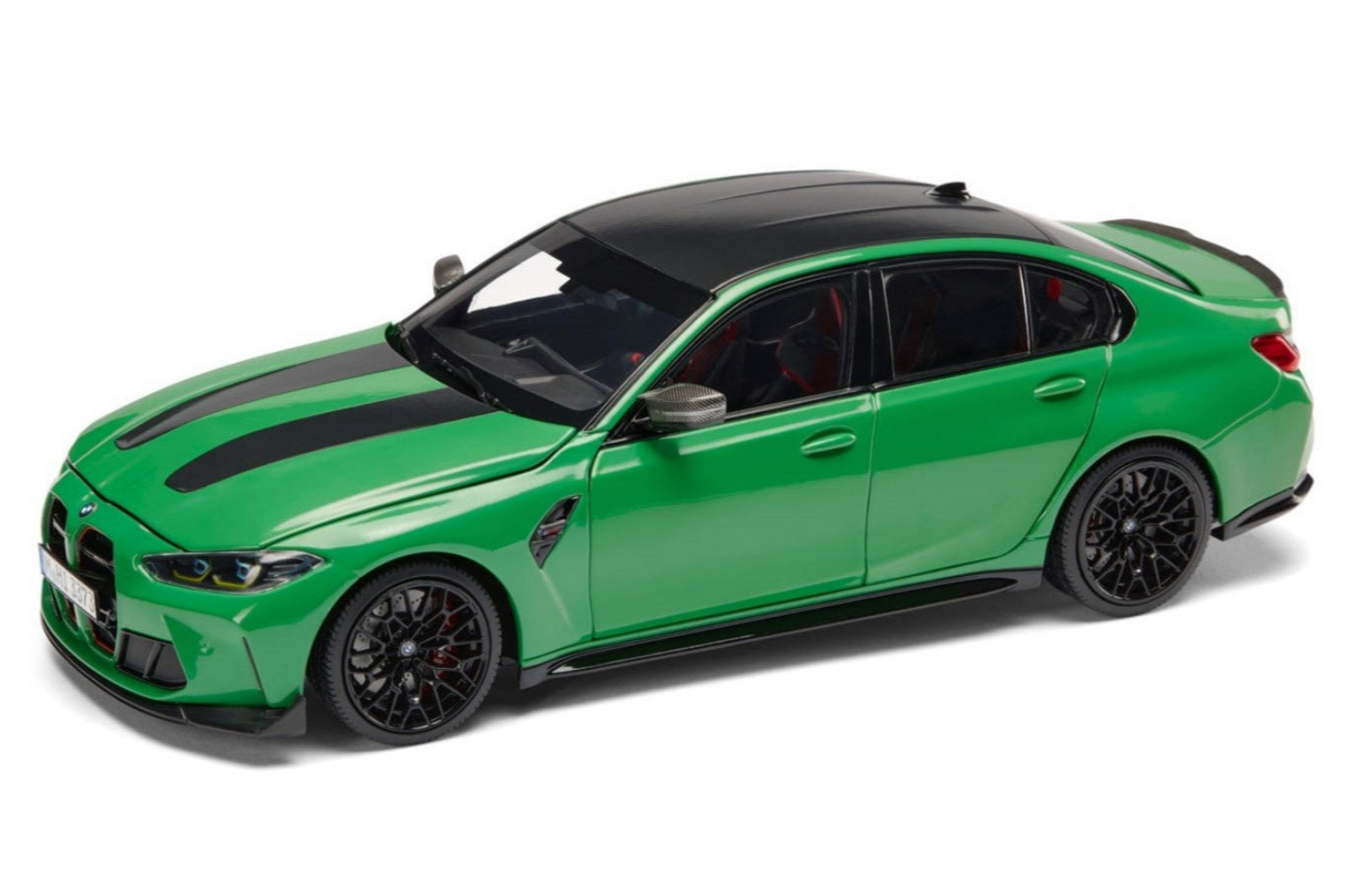 bmw m3 CS signal green 1/18 Scale diecast