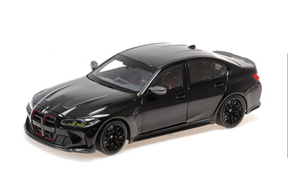 Minichamps 2023 BMW M3 CS (G80) Black Metallic 1:18 – STM Diecast