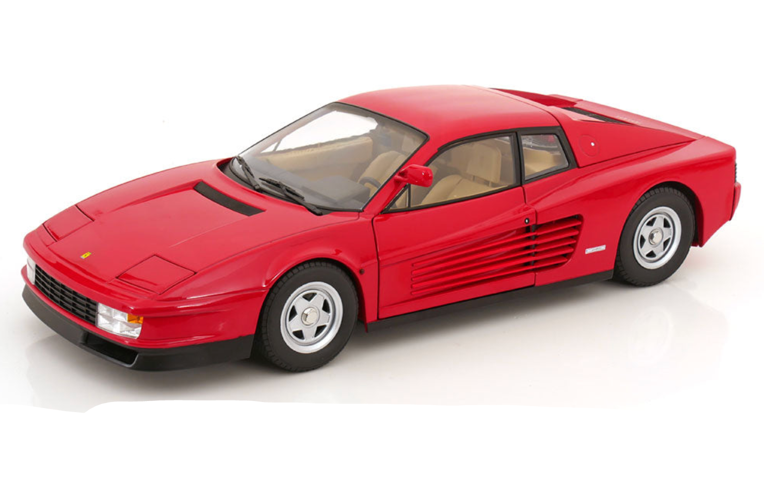 KK-SCALE 1/12 フェラーリ テスタロッサ MK.Ⅰ 1984 レッド KK Scale 1984 Ferrari Testarossa Red Monospecchio US Version 1:12