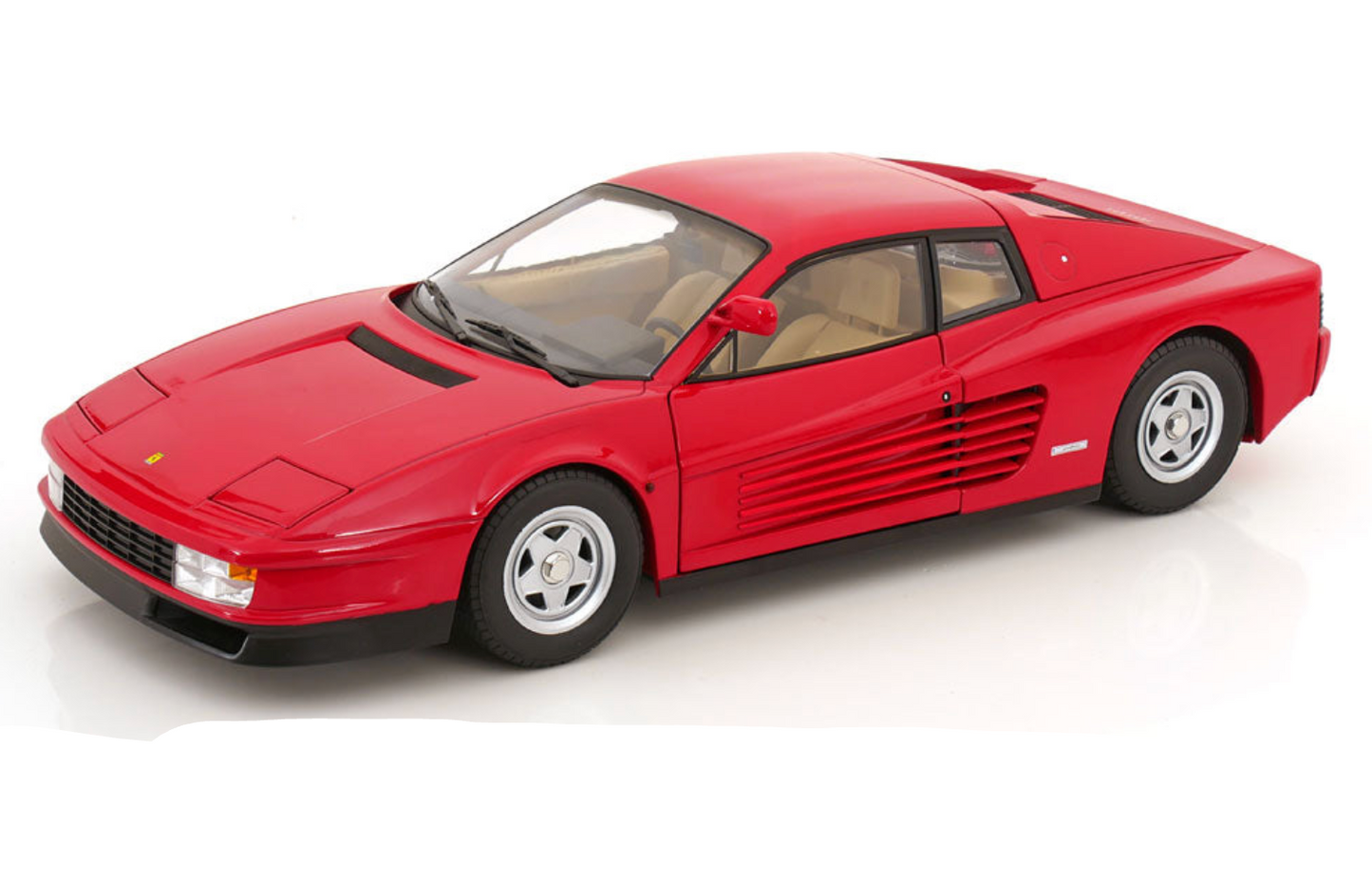 1984 1/12 Diecast Scale Ferrari Testarossa Red