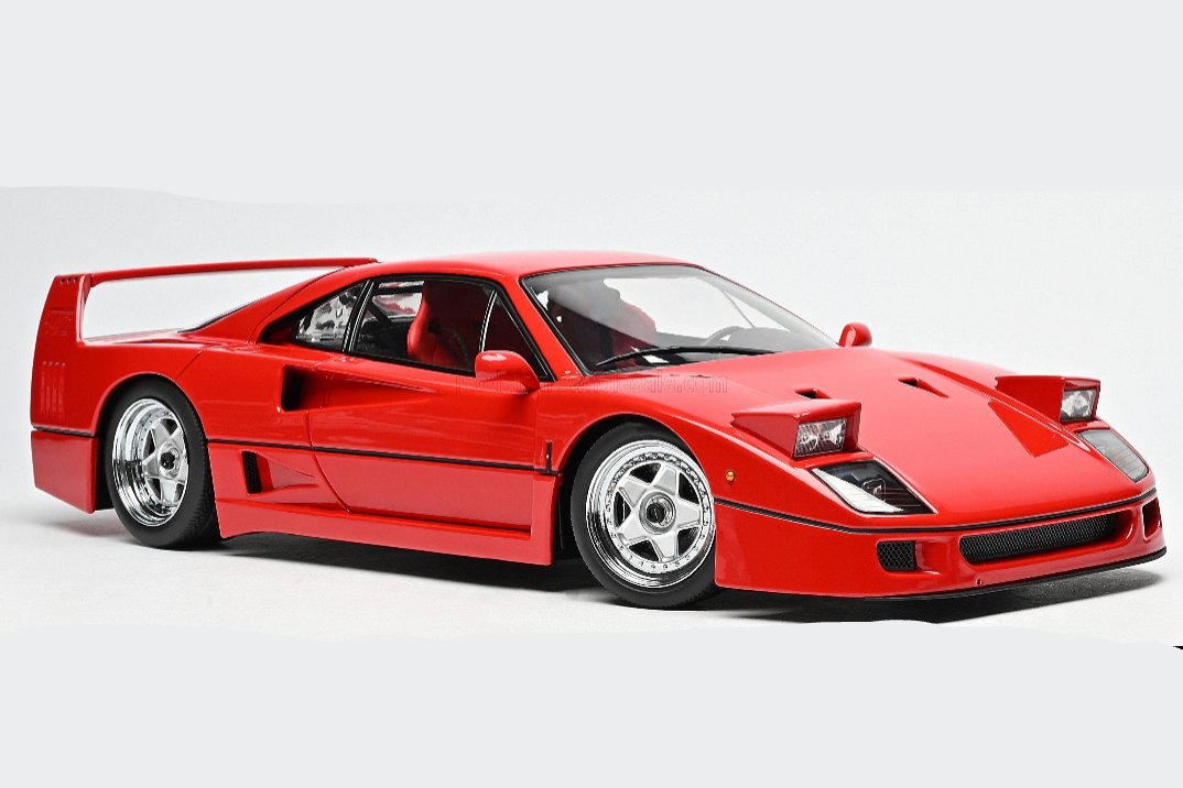 Montage Model 1987 Ferrari F40 Rossa Corsa Red 1:18 – STM Diecast Montage Model 1987 Ferrari F40 Rossa Corsa Red 1:18 – STM Diecast