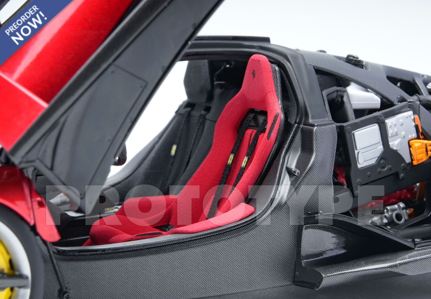 BBR 2026 Ferrari F80 Rosso (Red) Supercar Diecast w/ FULL Openings 1:18