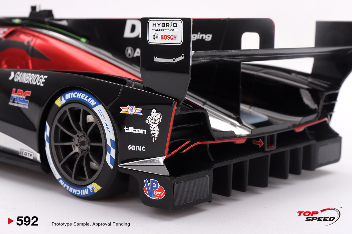 Topspeed Acura ARX-06 GTP #40 Wayne Taylor Racing w/ Andretti 2024 IMSA Sebring 12hrs Winner 1:18