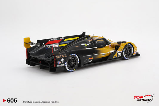 Topspeed Cadillac V-Series.R #01 Cadillac Racing 2024 IMSA Sebring 12 Hrs 1:18