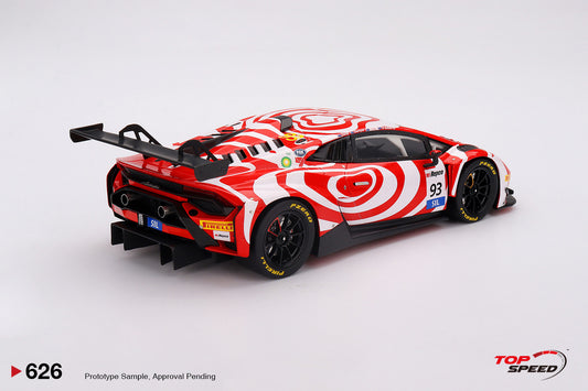 Topspeed Lamborghini Huracan GT3 EVO2 #93 Wall Racing 12hrs Bathurst 2024 1:18