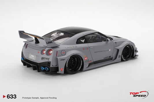 Topspeed Nissan LB-Silhouette WORKS GTR 35GT-RR Ver 1 Matte Grey 1:18