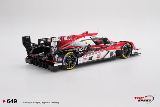 Topspeed Acura ARX-06 #93 Meyer Shank Racing IMSA 3rd 2025 Sebring 12 Hrs 1:18