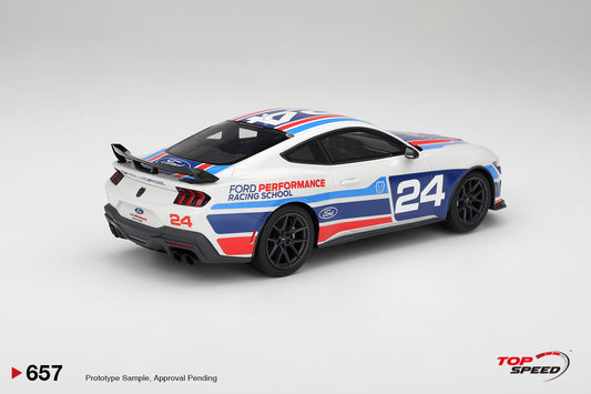 Topspeed Ford Mustang Dark Horse #24 Ford Performance Racing School 1:18