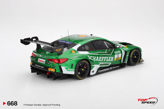 Topspeed BMW M4 GT3 #11 Schubert Motorsport 2025 DTM Zandvoort Green 1:18