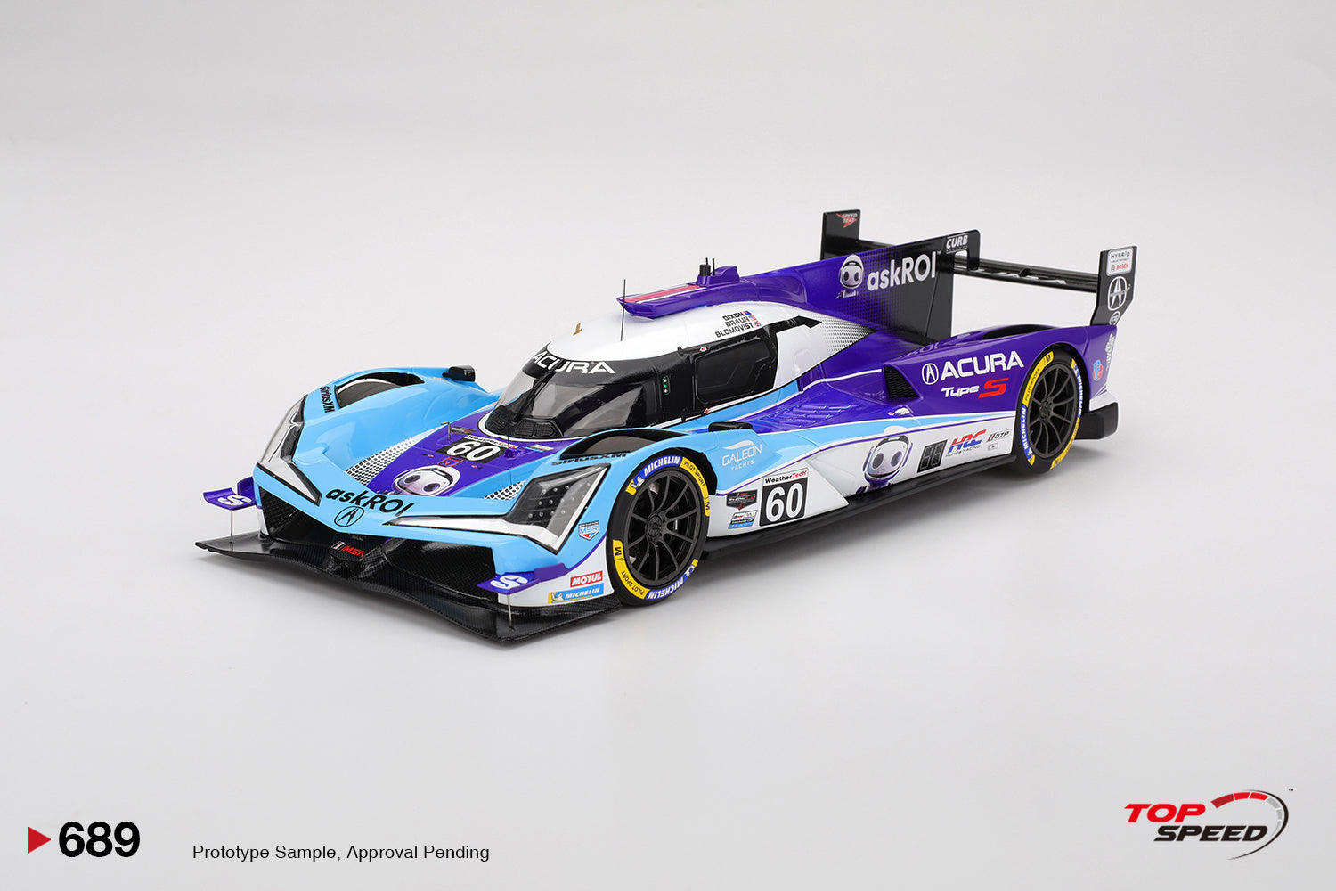 Topspeed Acura ARX-06 #60 Meyer Shank Racing IMSA 10th 2025