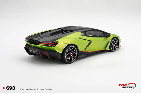 Topspeed Lamborghini Revuelto Verde Citrea (Matte Green) 1:18