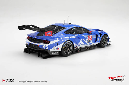 Topspeed Ford Mustang GT3 #65 Ford Multimatic Motorsports 2026 IMSA Daytona 24hrs 1:18