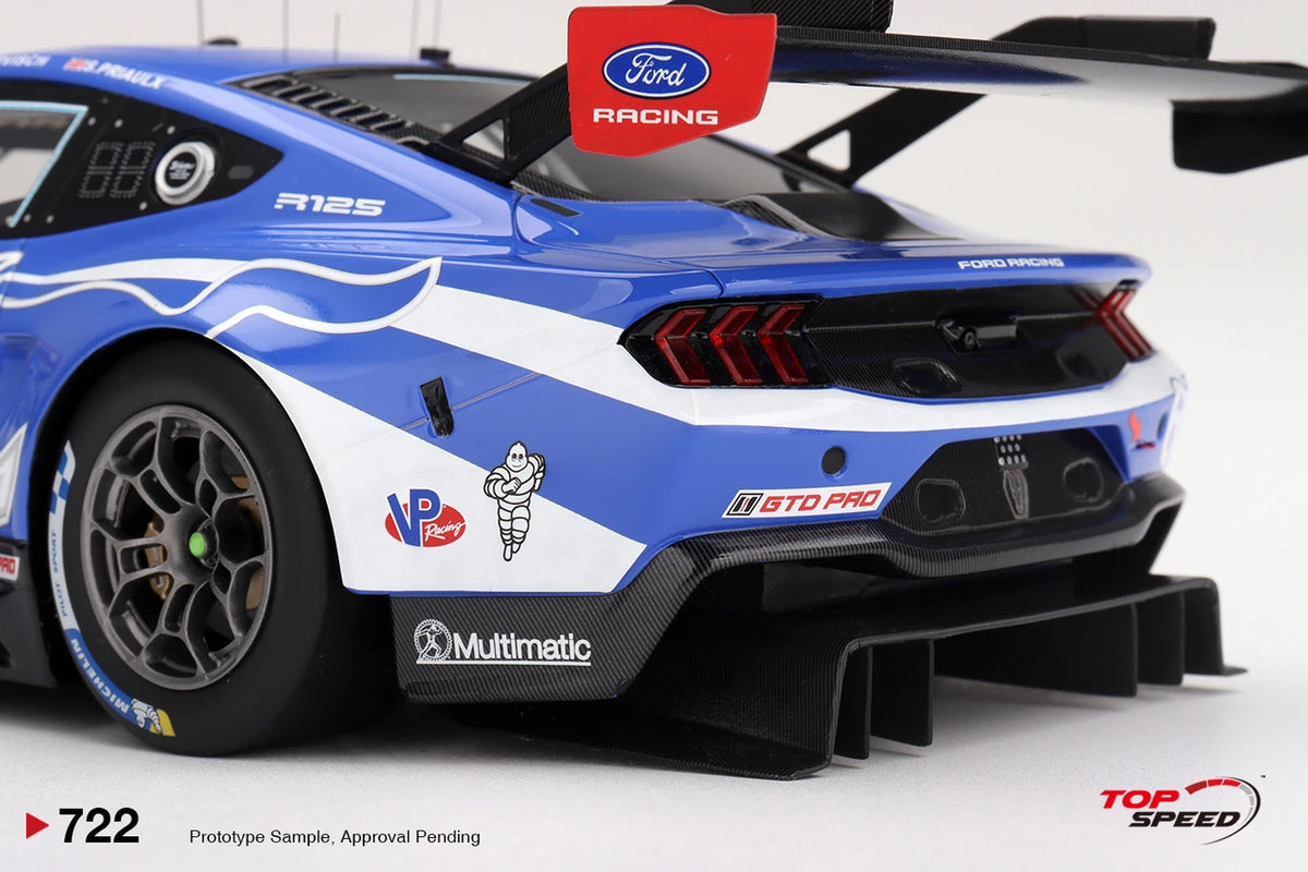 Topspeed Ford Mustang GT3 #65 Ford Multimatic Motorsports 2026 IMSA Daytona 24hrs 1:18