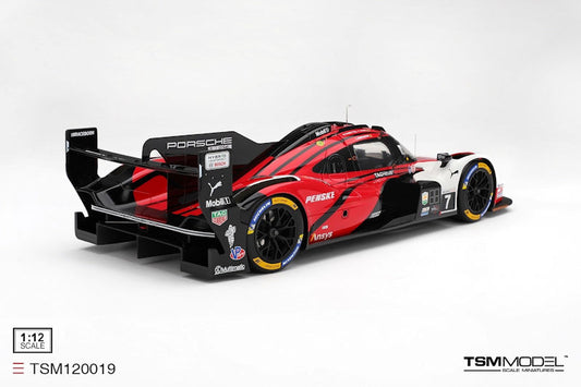 Topspeed Porsche 963 #7 Penske Motorsport IMSA 2025 Daytona 24Hrs Winner Red 1:12