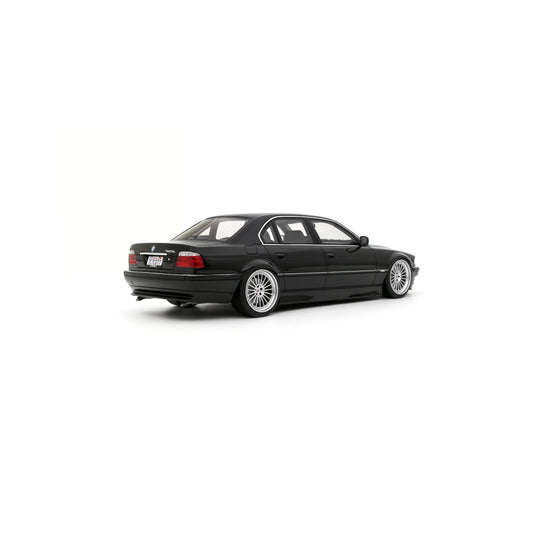 Otto 2000 BMW 740iL E38 Sedan Low Stance Jet Black 668 1:18
