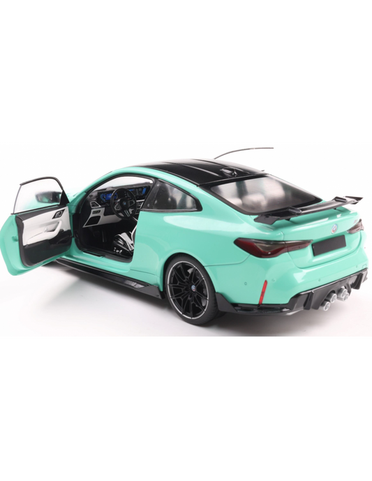 Solido 2025 BMW M4 M-Performance Pack G82 Mint Green 1:18