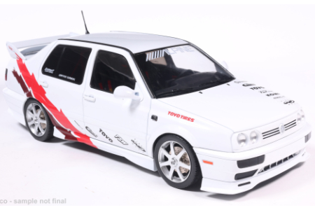 MCG 1992 Volkswagen Jetta Custom (Scott Centra) White 1:18
