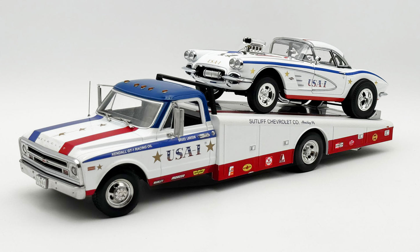 GT Spirit 1961 Chevy Corvette C1 Gasser USA-1 1:18