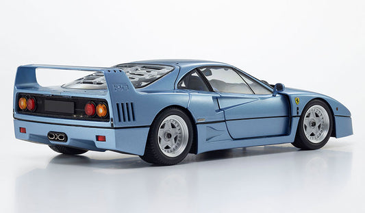 Kyosho 1987 Ferrari F40 Light Blue Metallic 1:18