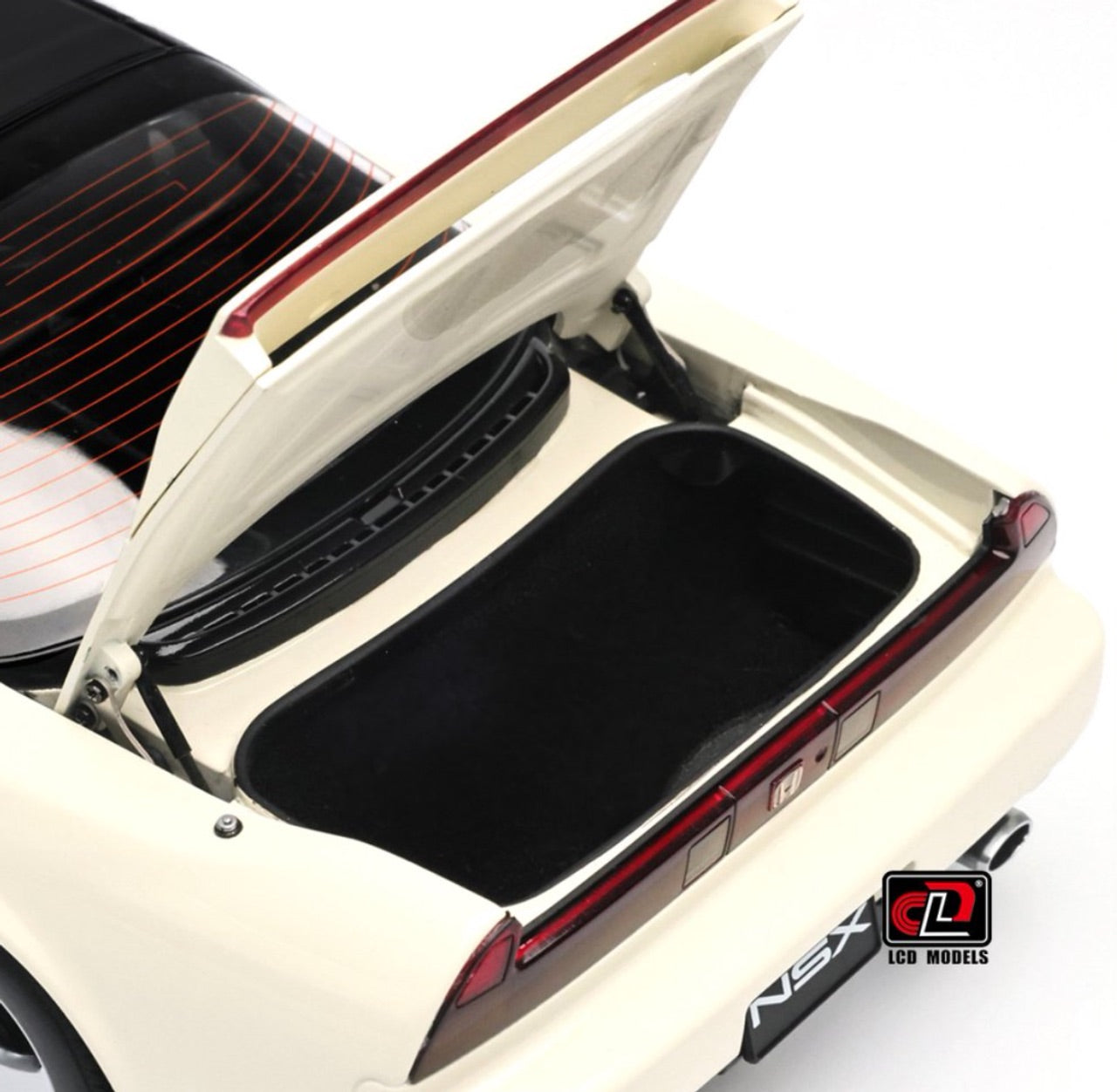 LCD Honda NSX MK1 (NA1) White 1:18