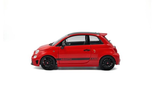 Solido 2022 Fiat 595 (Nuovo 500) Abarth Rosso Maranello Red 1:18