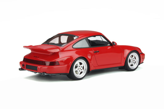 GT Spirit 1994 Porsche 911 (964) Turbo S Flachbau, Guards Red 1:18