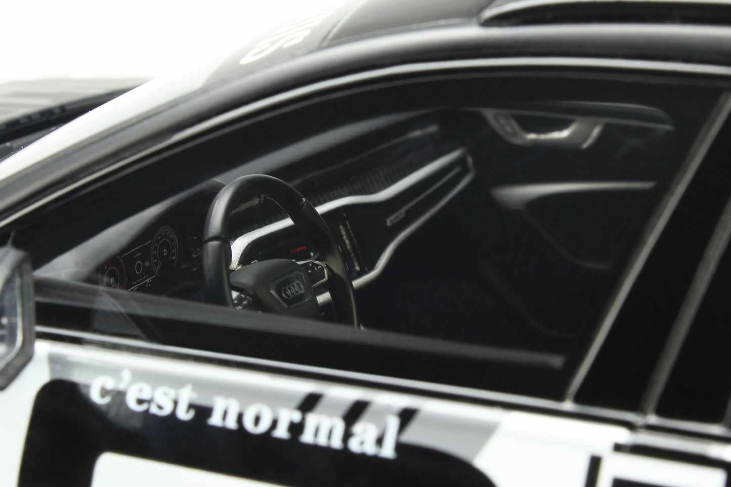 GT Spirit 2020 Audi RS6 Avant C8 Jon Olsson's Leon Black & White Camo 1:18 Resin