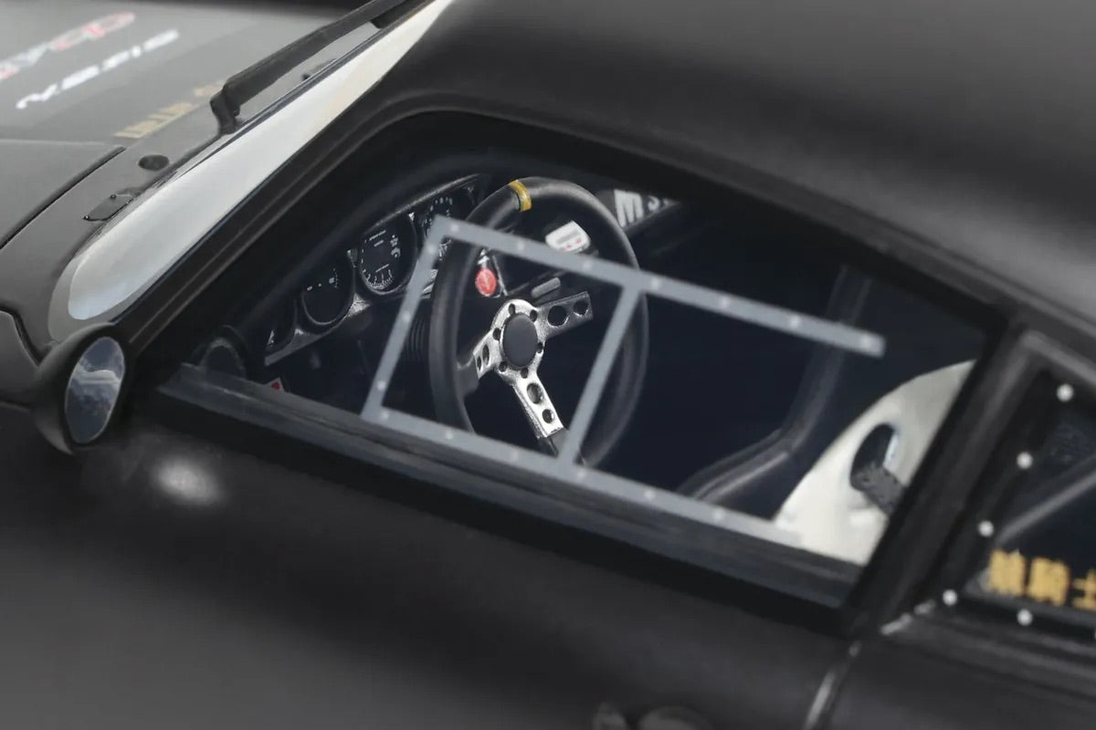 GT Spirit 2010 Porsche 911 930 RWB Stella Artois 2.0 Matte Black 1:18