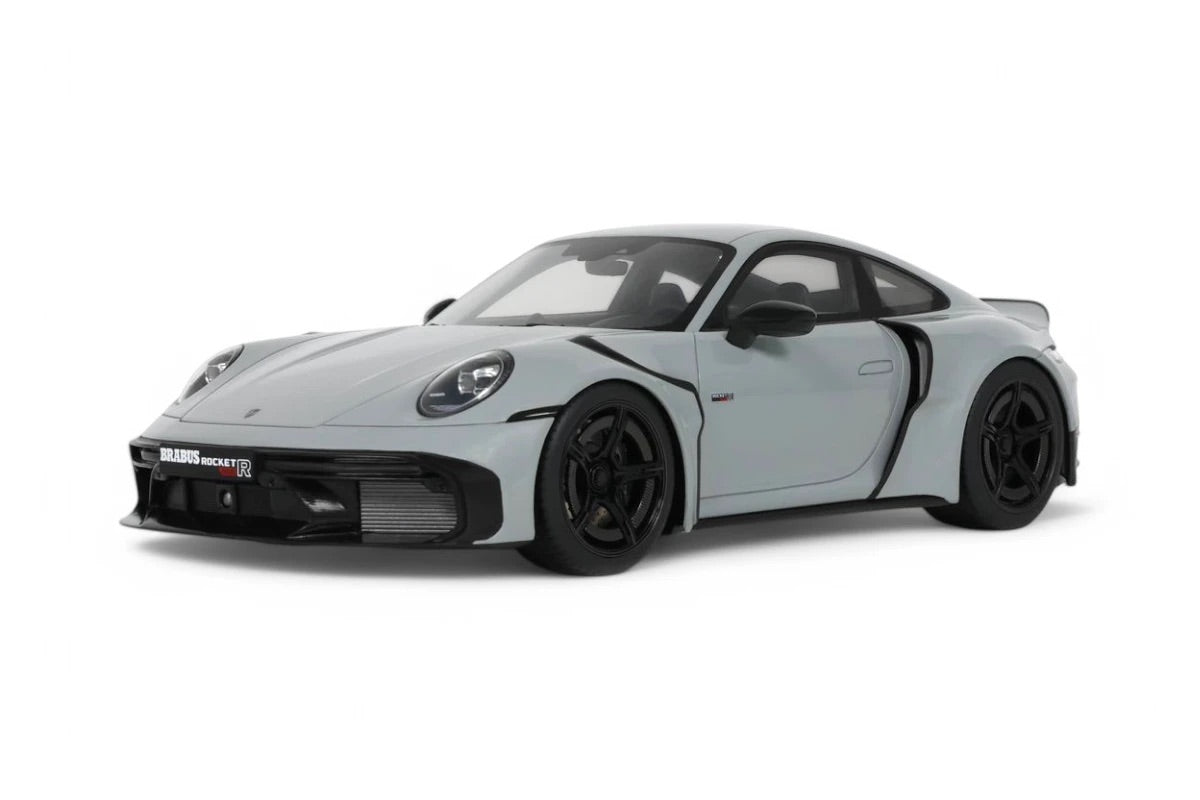GT Spirit 2023 Brabus 900 Porsche 911 Turbo S Rocket R Nardo Grey 1:18