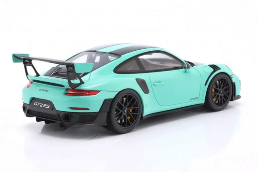 GT Spirit Porsche 911 991.2 GT2 RS w/ Weissach Pkg Mint Green 1:18 Porsche Museum