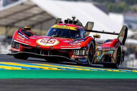 Bburago Ferrari 499P 3.0L Turbo V6 #50 Team AF Corse 2026 24hr Le Mans 1:18