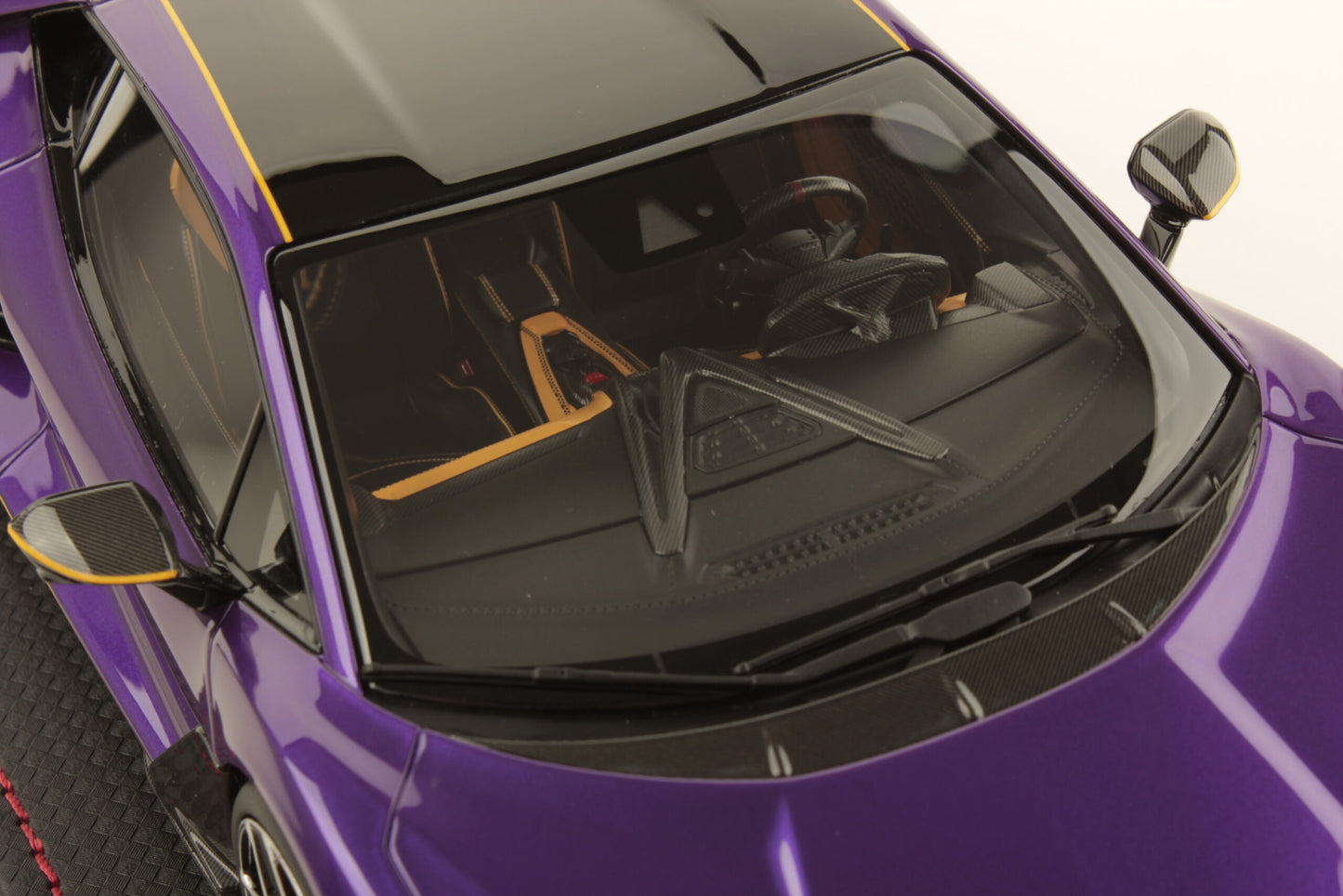 MR Models 2024 Lamborghini Revuelto Viola Pasifae (Purple) 1:18 WITH DISPLAY