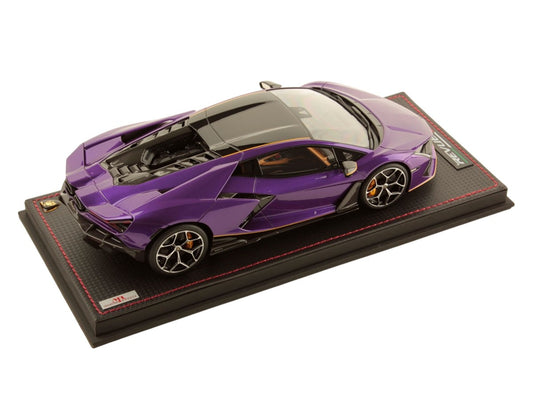 MR Models 2024 Lamborghini Revuelto Viola Pasifae (Purple) 1:18 WITH DISPLAY