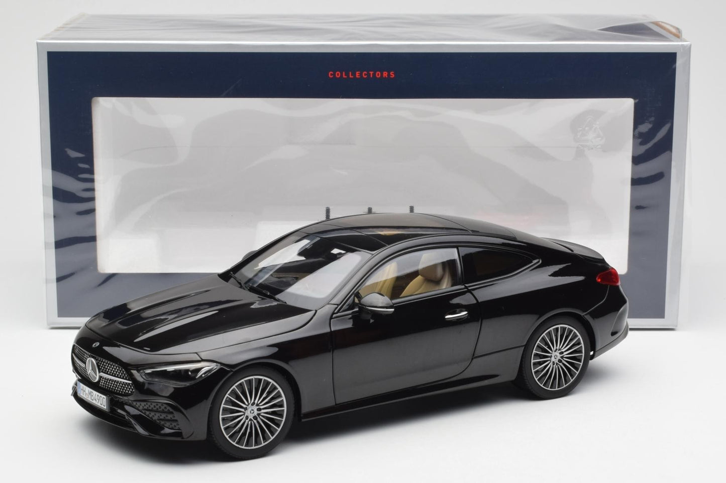Norev 2024 Mercedes-Benz CLE Coupe C236 Obsidian Black Metallic 1:18