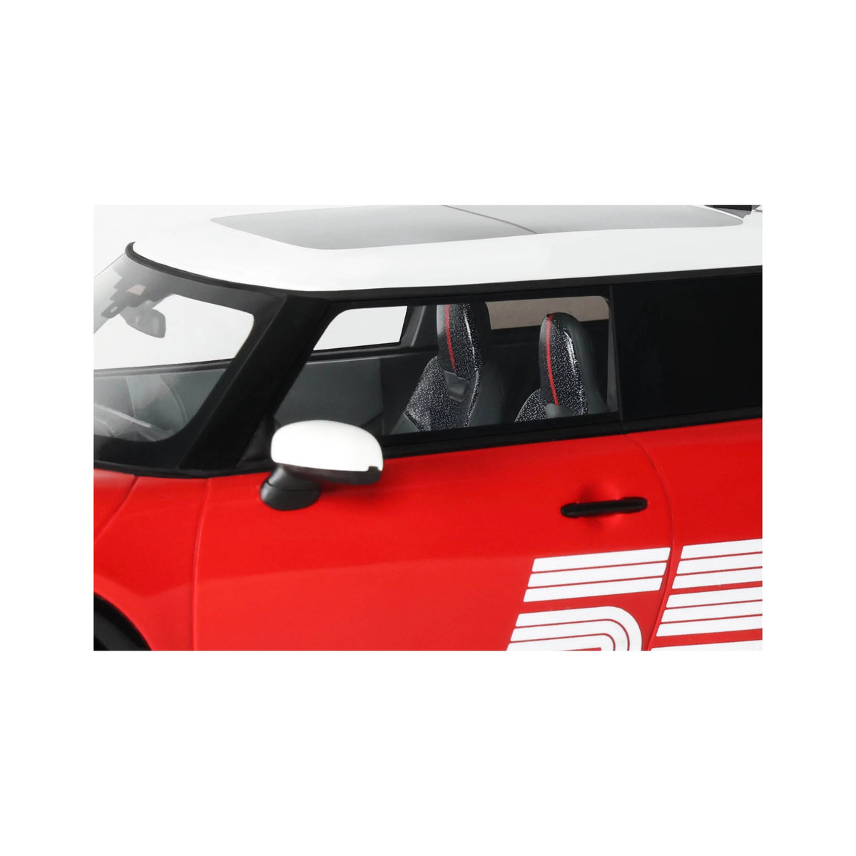 Otto 2026 Mini Cooper JCW 1965 Victory Edition Chili Red 1:18
