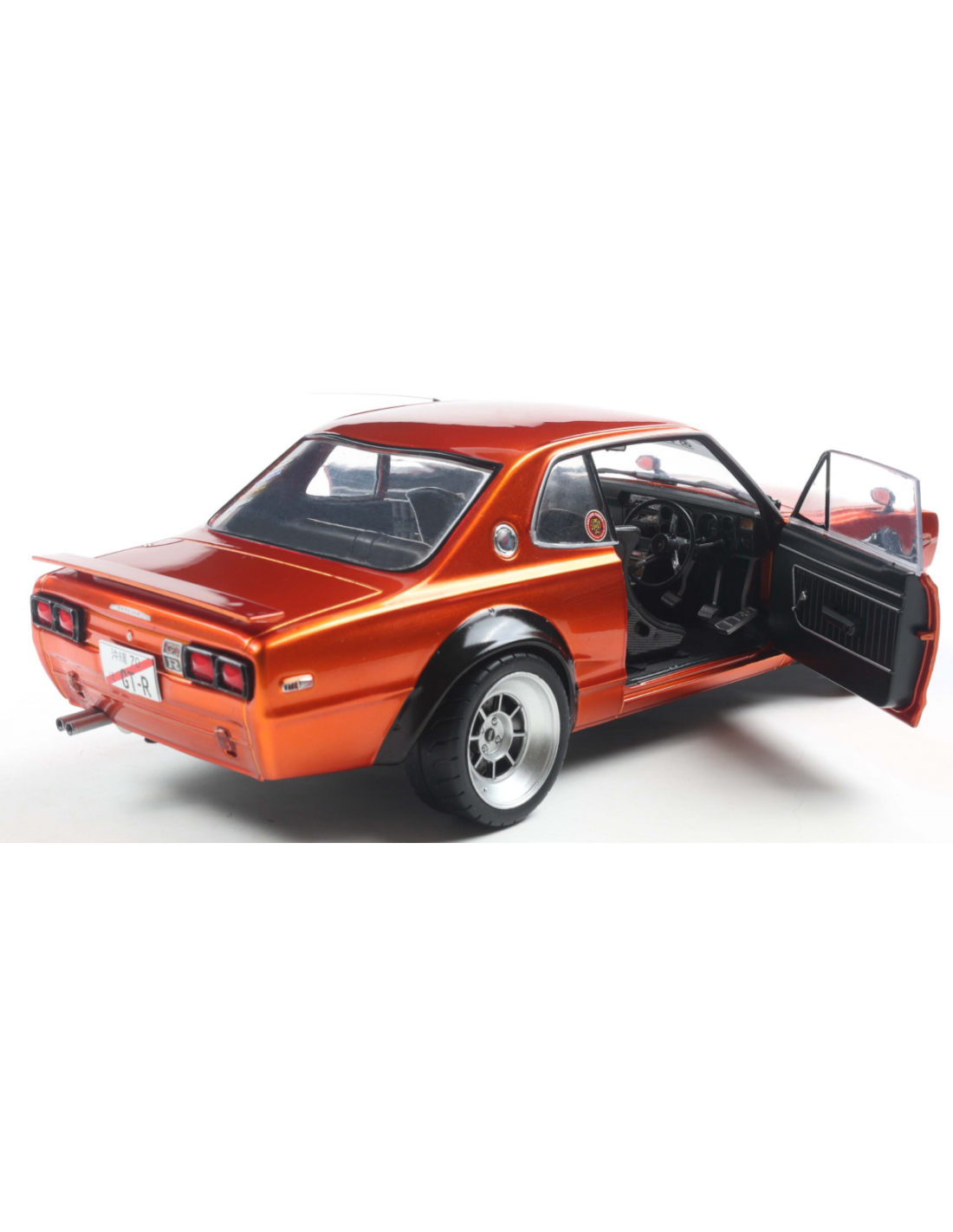 Solido 1970 Nissan Skyline (C10) Hakosuka Orange 1:18
