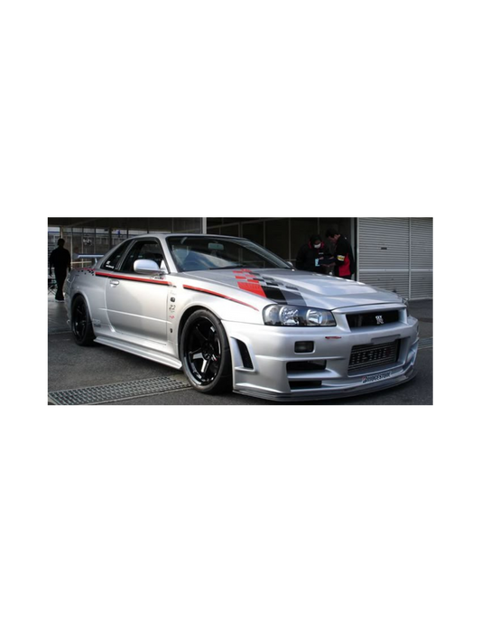 Solido 1999 Nissan Skyline GT-R (R34) Z-tune Silver 1:18