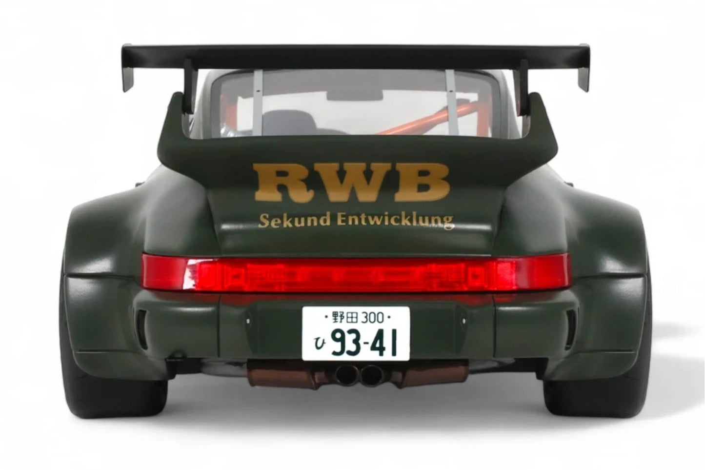 GT Spirit 2008 Porsche 911 964 RWB (Penthouse) Army Green 1:18