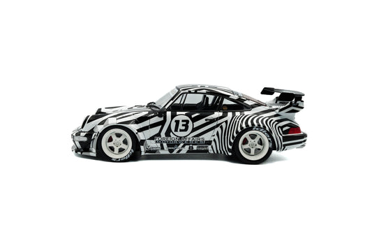 Solido 2022 Porsche 911 964 RWB "The Zebra" Camoflauge No 13 1:18