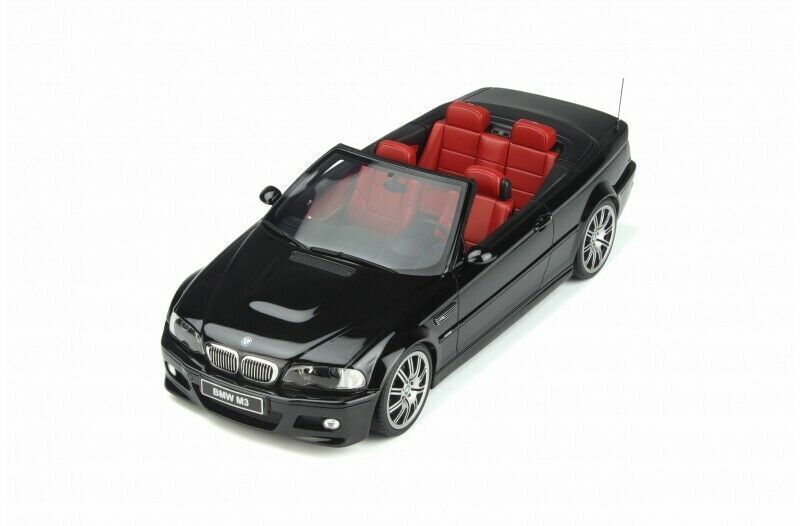 Otto 2004 BMW E46 M3 Cabriolet Black 1:18