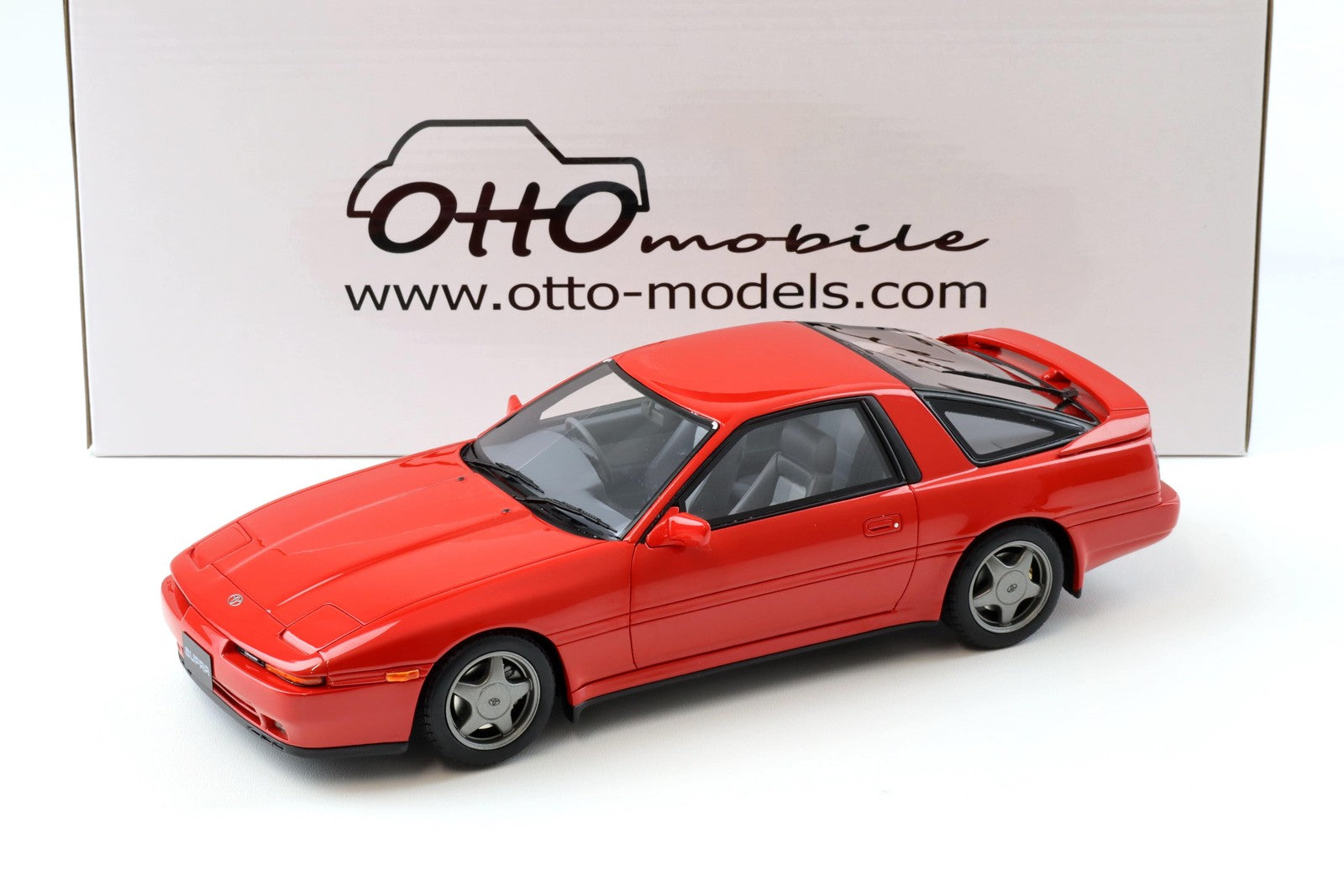 Otto 1989 Toyota Supra MK3 (A70) Super Red 1:18 – STM Diecast