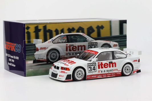 Werk83 1994 BMW 325i E36 Team WS-DHL Item Dekra No 34 DTM Season 1994 White 1:18