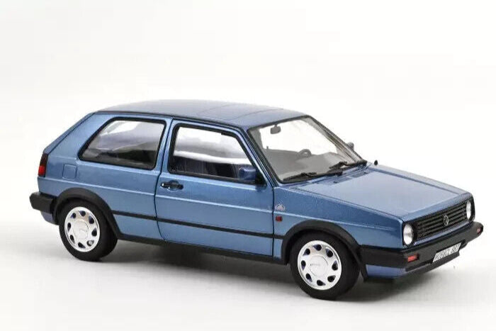 Norev 1988 VW Golf MK II "10 Million" Star Blue Metallic 1:18 LIMITED