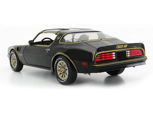 Greenlight 1977 Pontiac Firebird Trans-Am Smokey & the Bandit Black & Gold 1:18