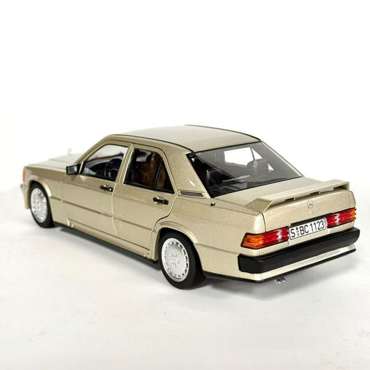 Norev 1984 Mercedes Benz 190E W201 2.3 16V Smoke Silver Metallic 1:18