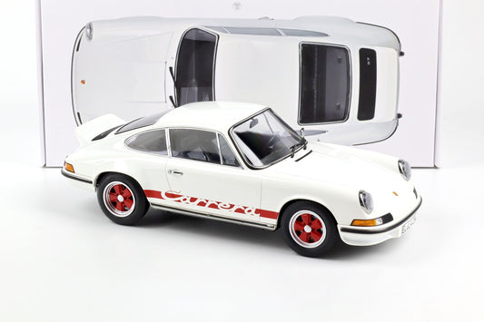 Norev 1973 Porsche 911 Carrera RS Grand Prix White w/ Red Deco 1:12