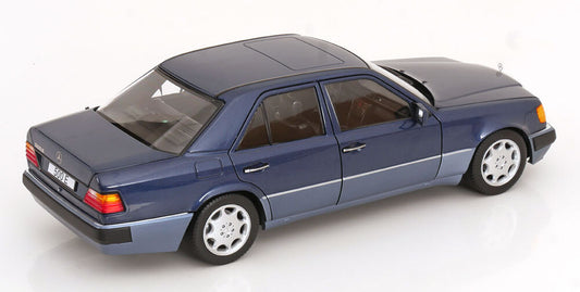 Norev 1990 Mercedes-Benz E Class 500E (W124) 2 Tone Blue 1:18