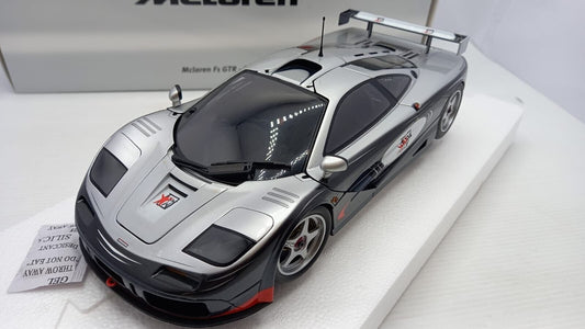 Minichamps Mclaren F1 GTR Adrenaline Program Black and Silver 1:18