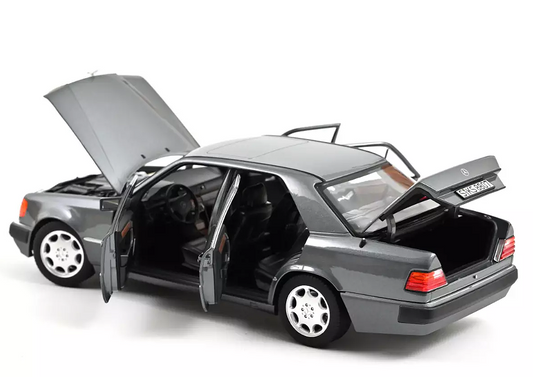 Norev 1990 Mercedes-Benz 500 E (W124) Pearl Grey Metallic 1:18
