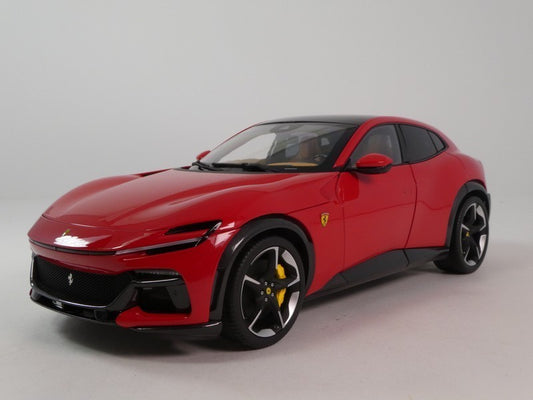 BBR 2022 Ferrari Purosangue w/ Panoramic Sunroof Rossa Corsa 1:18